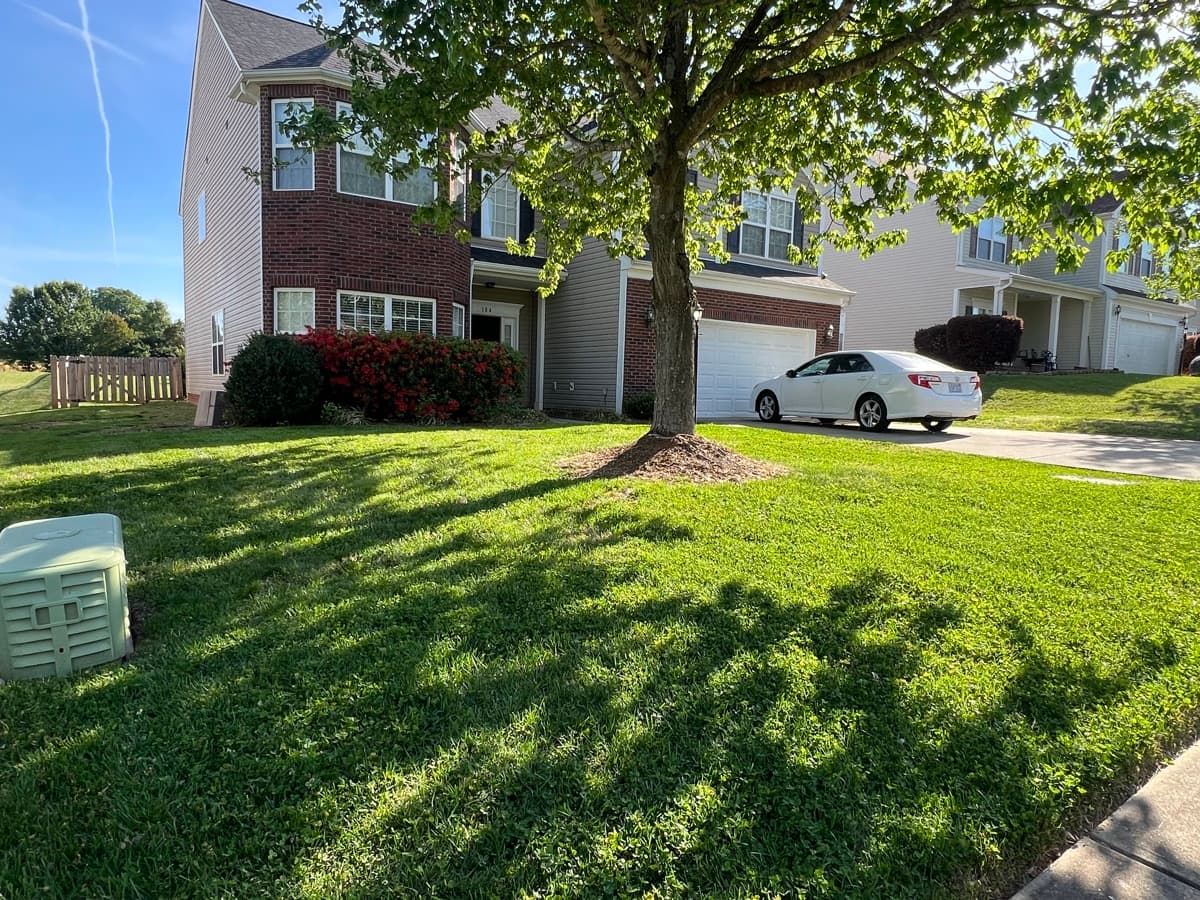 Marina Lawn Care — lawn care job photo