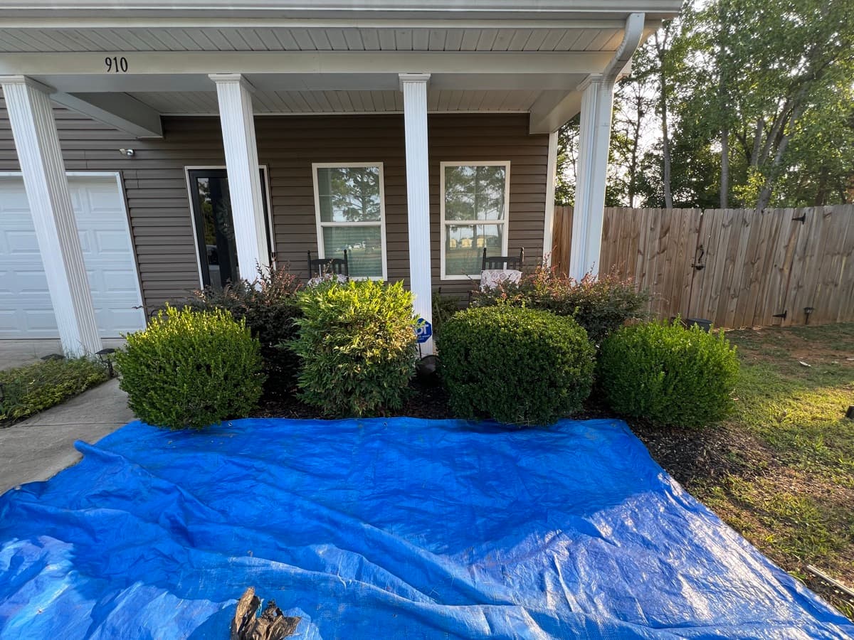 Marina Lawn Care — lawn care job photo