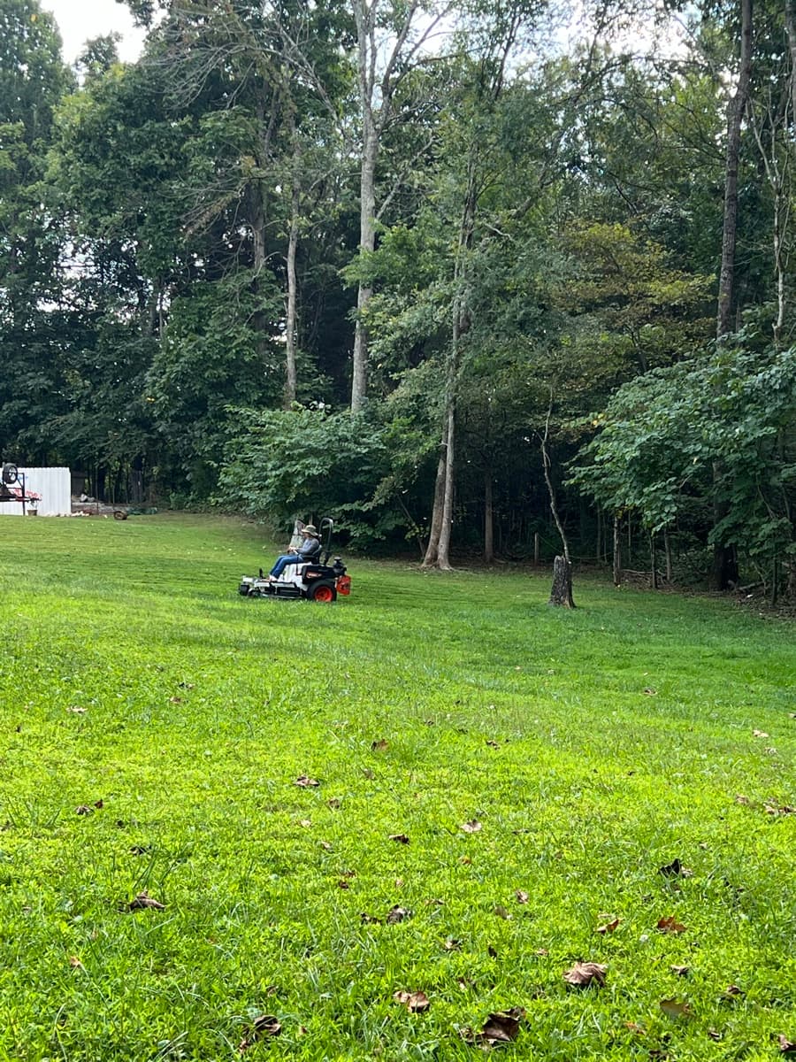Marina Lawn Care — lawn care job photo