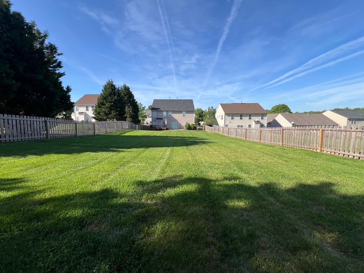 Marina Lawn Care — lawn care job photo
